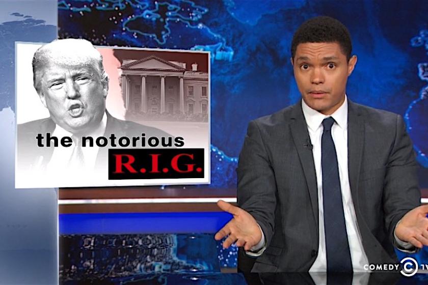 Trevor Noah Agrees With Donald Trump That The Election Is Rigged