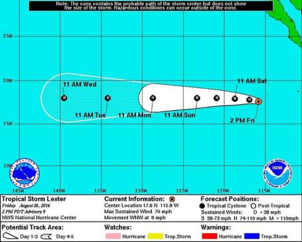 Tropical disturbance moving toward Bahamas, likely to become 'Hermine'