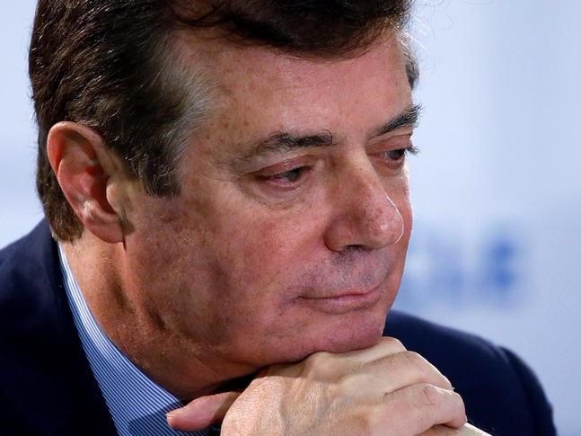 U.S. Republican presidential candidate Donald Trump's campaign chair and convention manager Paul Manafort appears at a press conference at the Republican Convention in Cleveland U.S