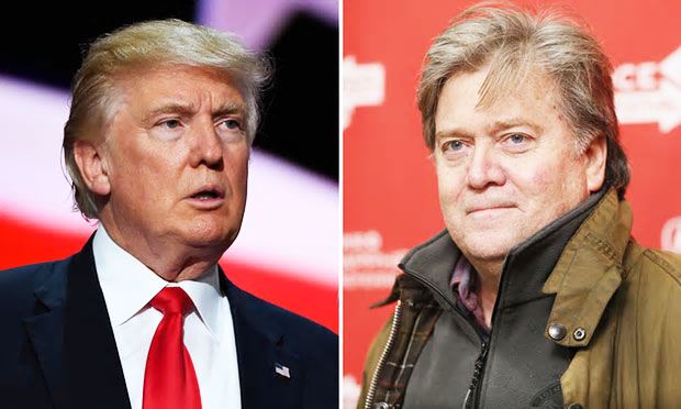 Trump named Steve Bannon from Breitbart News website as campaign CEO. He also promoted senior adviser Kellyanne Conway to campaign manager