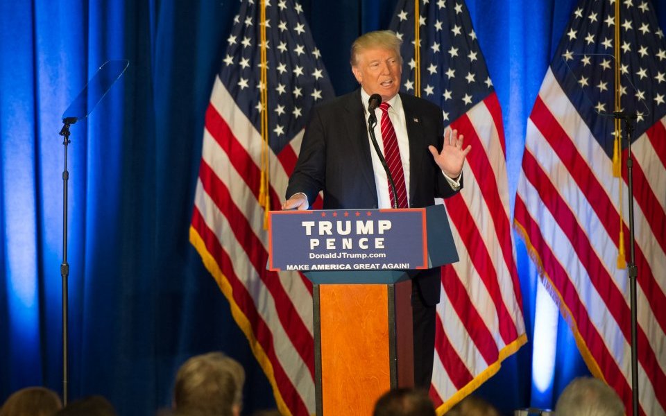 Republican Presidential Nominee Donald Trump Campaigns In Youngstown Ohio