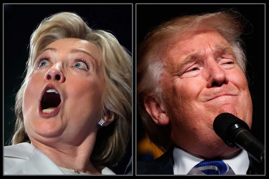 Which presidential candidate tells the biggest whoppers? Columnists say that voters who value honesty need to differentiate between Hillary Clinton who twists the truth and Donald Trump who tells outright falsehoods with no factu