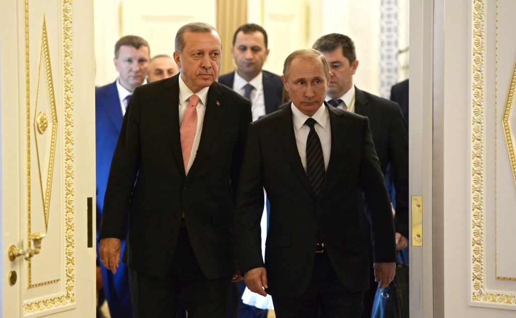 Turkey's President Erdogan in Moscow to 'reset' Russia ties