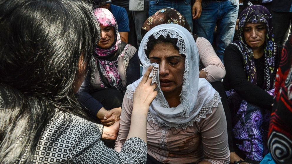 The Latest: Report: Turkey wedding attack toll rises to 50