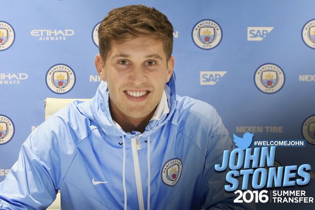 John Stones signs for Man City