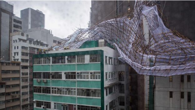 Typhoon Nida shuts Hong Kong more than 150 flights cancelled