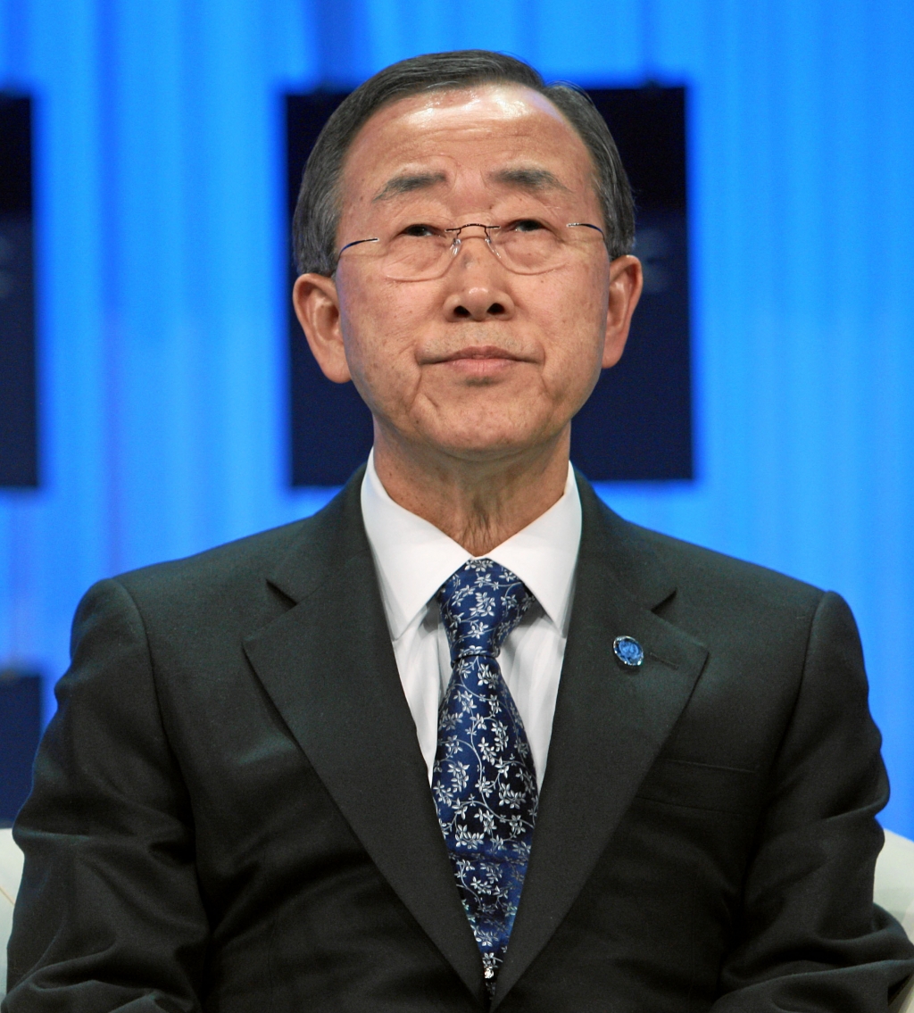 Ban Ki-moon. Image source Wikimedia Commons