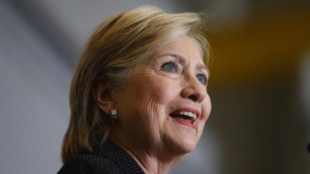 U.S. Democratic presidential nominee Hillary Clinton speaks at Futuramic Tool & Engineering in Warren Mich. on Aug. 11. REUTERS  Chris Keane