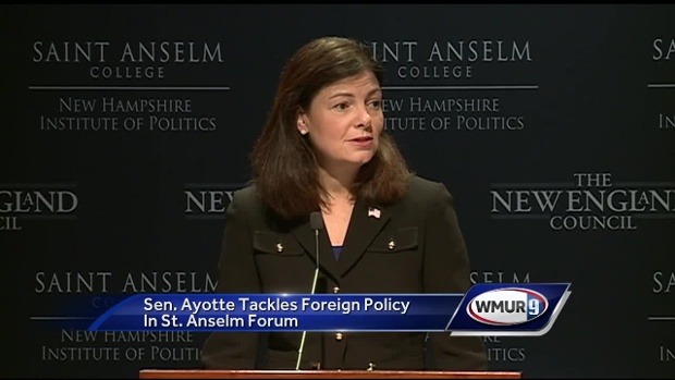 Ayotte speaks on foreign policy in Manchester