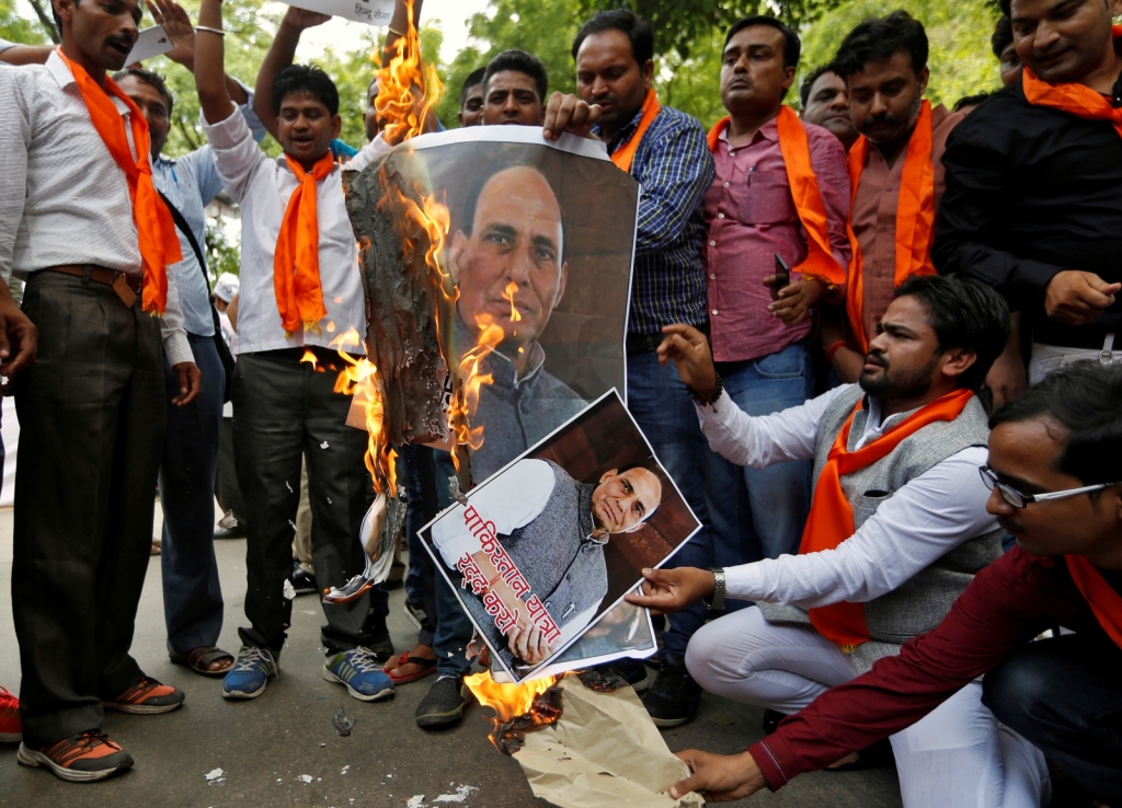 Saarc summit protest