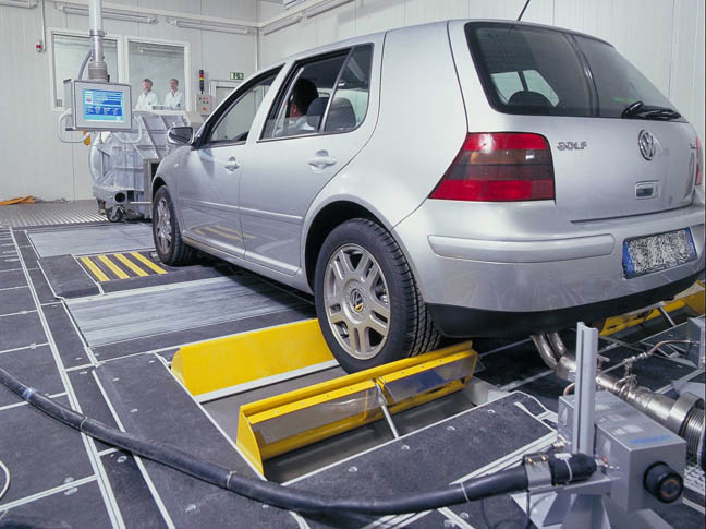 Old school emissions testing at the EU's Joint Research Centre