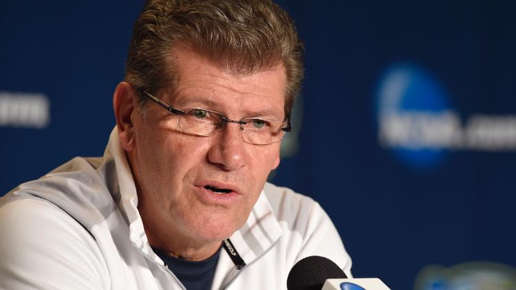 UConn women's basketball coach Geno Auriemma has won 11 NCAA titles