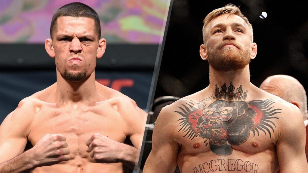 Conor McGregor and Nate Diaz press conference turns nasty