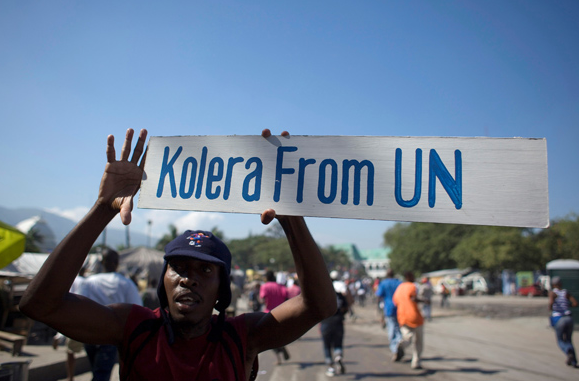 UN Admits Role in Cholera Outbreak in Haiti