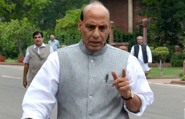 Home Minister Rajnath Singh