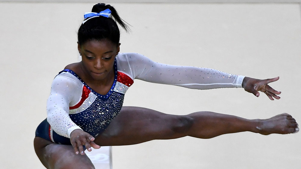 US gymnast Simone Biles was a clear winner in the women's all around event