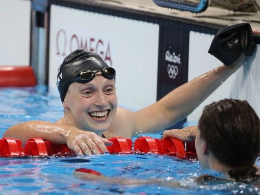 Ledecky, not Franklin, all the swimming rage at Rio Olympics