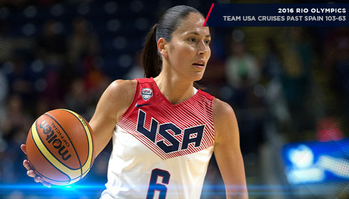 American women rout Senegal 121-56 to start chase for gold