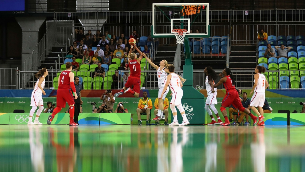 USA Women's Basketball vs. Spain