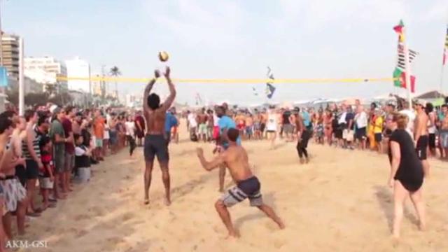 USA basketball play volleyball instead or practice