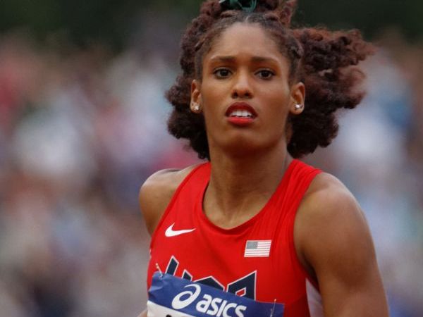 ICYMI Douglasville's Castlin Takes Bronze in USA's 100 Meter Hurdles Sweep