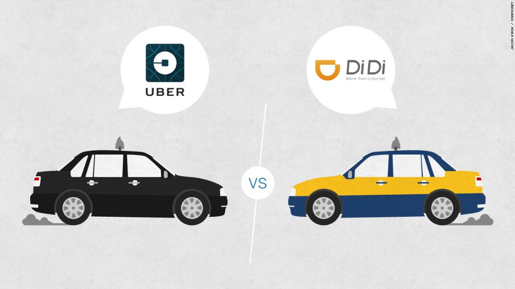 Uber China to merge with Ride Hailing Service Didi Chuxing