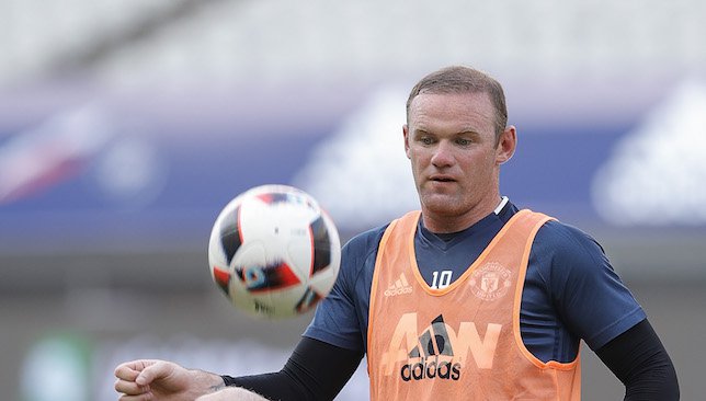 Under pressure Wayne Rooney