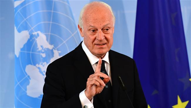 United Nations Special Envoy for Syria Staffan de Mistura