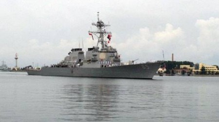 US Navy visits China, Ramos leaves for South China Sea talks