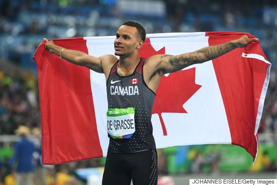 De Grasse highlights Canada's performances on Day 9 at Rio Games