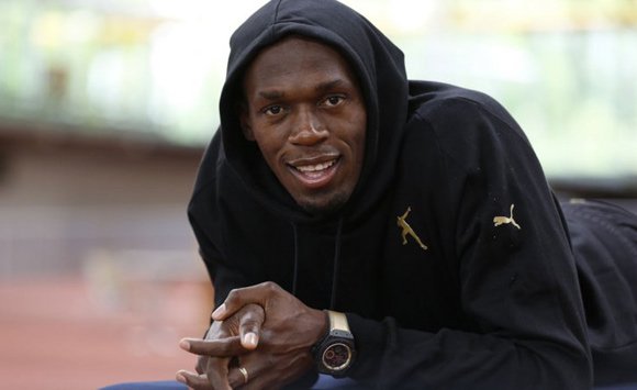 Usain Bolt is also a Hublot brand ambassador