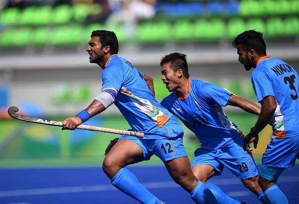 VR Raghunath equalised when he pounced on India’s second penalty corner