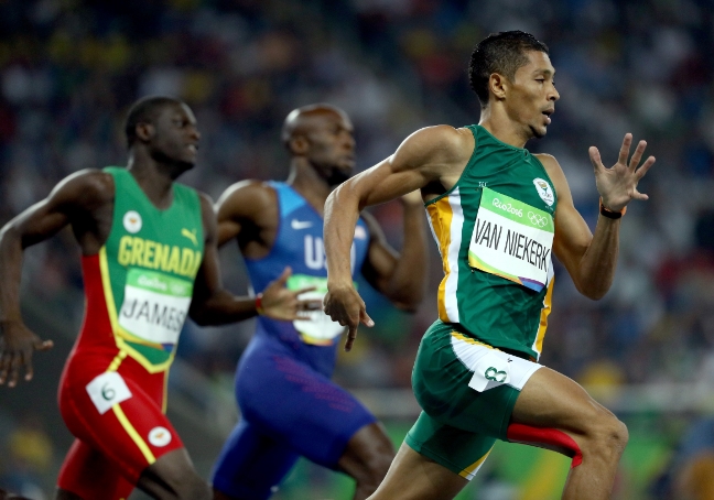 Van Niekerk added a world record and Olympic gold to his world title