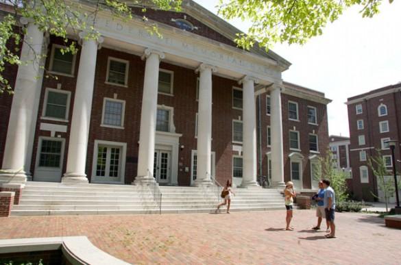 The United Daughters of the Confederacy donated $50,000 in 1933 to build Confederate Memorial Hall which was then on the campus of the George Peabody College for Teachers