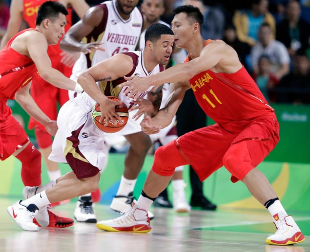 Venezuela keeps China winless in Olympic basketball with gutsy stand