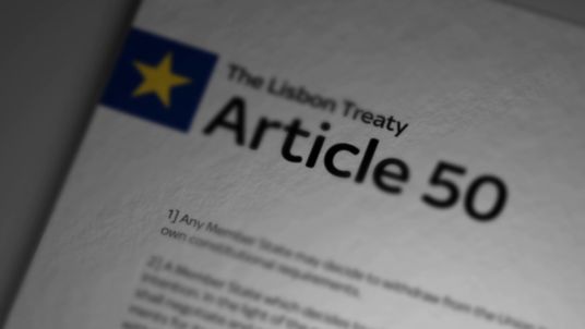 The Signing Of Article 50 Will Trigger The Brexit Process