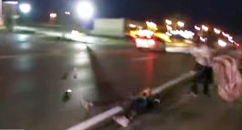 Black Lives Matter protester hit by car in Ferguson