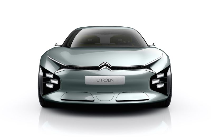 The Citroën CXPERIENCE CONCEPT- front viewMore