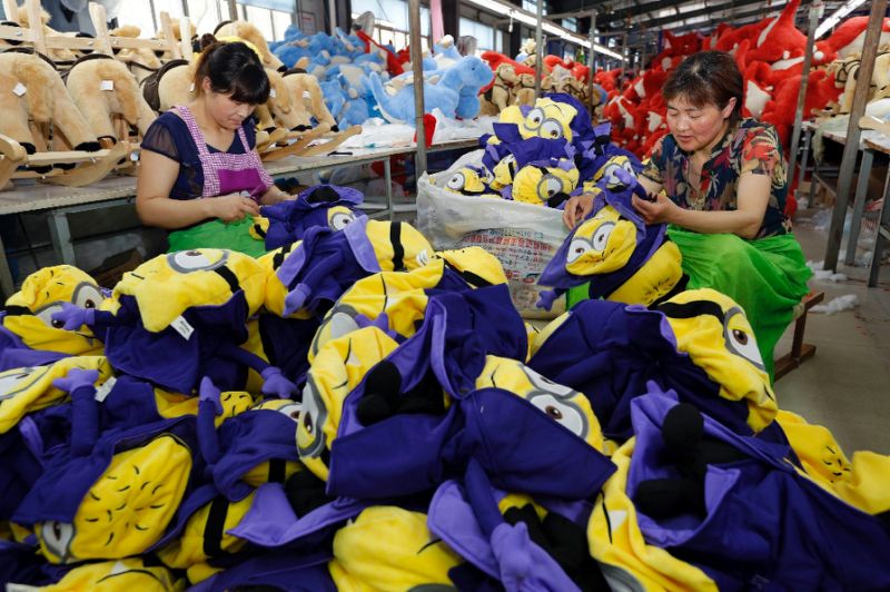 The key manufacturing sector has been struggling for months in the face of sagging global demand for Chinese products