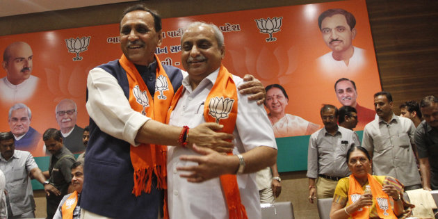 Vijay Rupani to take oath as Gujarat CM today