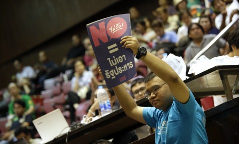 Thais to Vote on Junta-backed Constitution