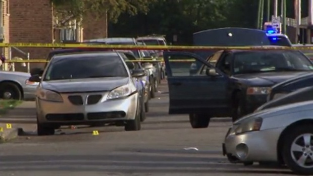 Nykea Aldridge Chicago crime scene