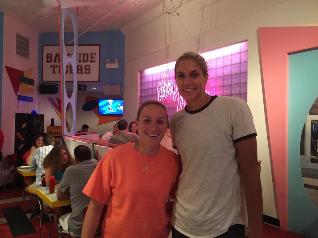 Elena Delle Donne speaks about engagement