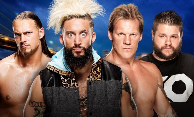 Enzo Amore & Big Cass vs Chris Jericho & Kevin Owens