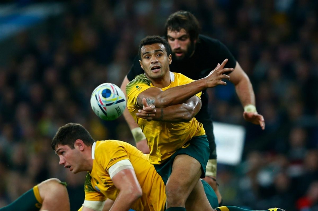 Wallabies halfback Will Genia