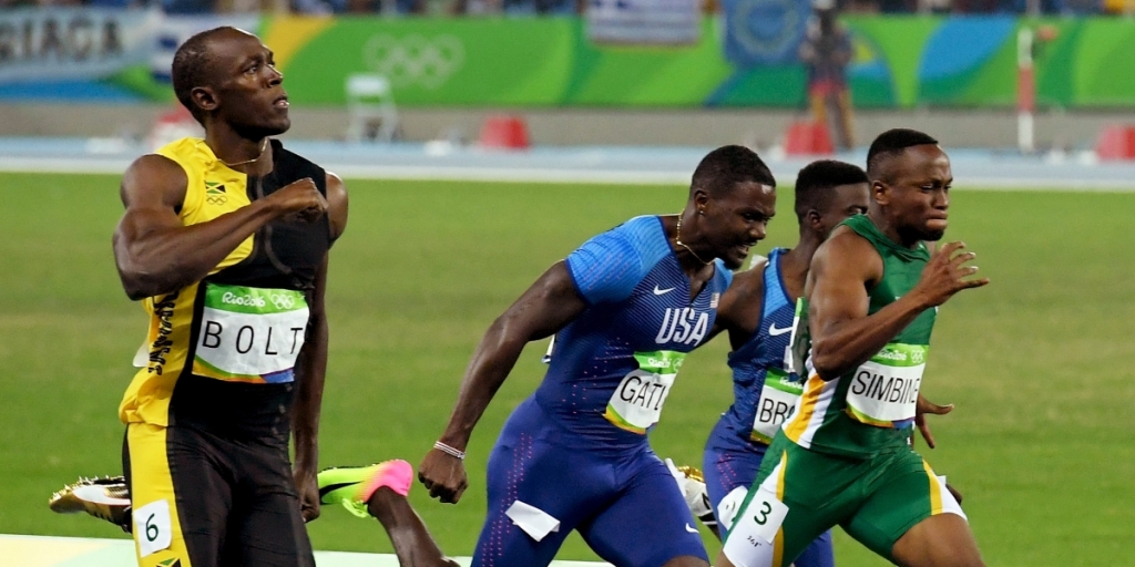 Watch Justin Gatlin Give His All at the Age of 34 in Silver Medal Finish Against Usain Bolt    And his reaction after coming up short