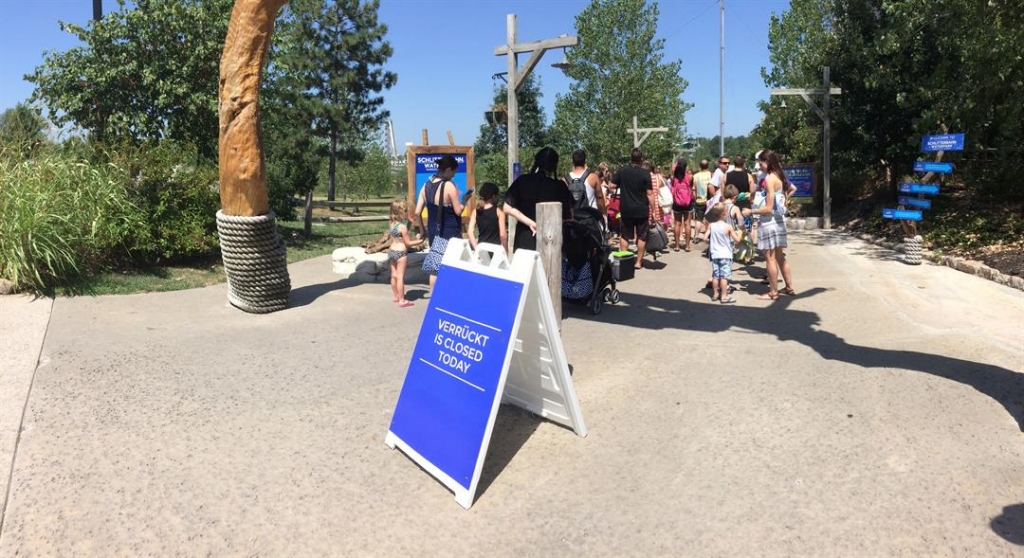 'A limited portion of Schlitterbahn Water Park reopened Wednesday after the death of a 10-year-old boy who was riding a 168-foot tall waterslide