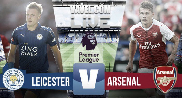 Leicester City vs Arsenal Live Stream Score Commentary in Premier League 2016