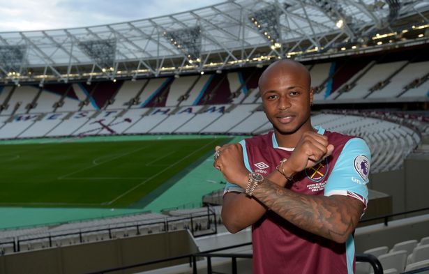 West Ham United Unveil New Signing Andre Ayew