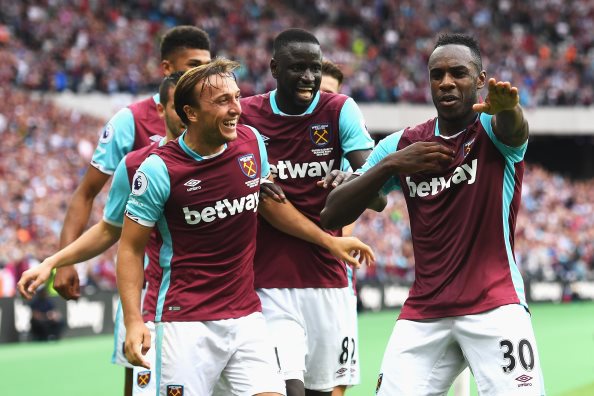 Former Cheltenham Town player nets West Ham's first goal at London Stadium